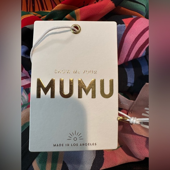 Show Me Your MUMU Go Out Cut Out Mini Dress - Color Tropical Paradise - Size L - Picture 11 of 12